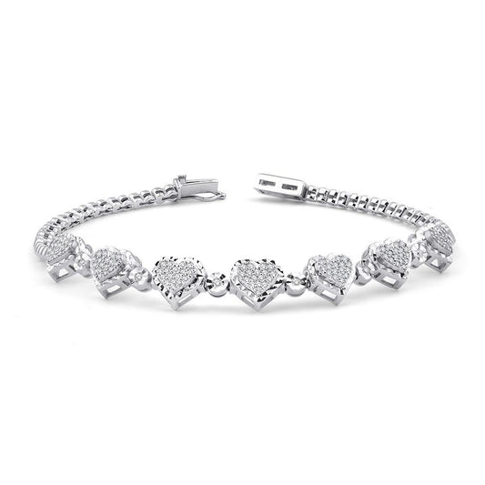 0.50 Karat Pırlanta Tasarım Bileklik