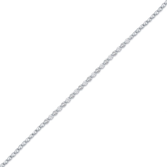 1.11 Karat Pırlanta Su Yolu Bileklik